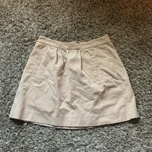 Tan J. Crew Skirt
